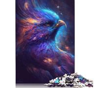 Puzzle Phoenix Bird Galaxy, Stimulant et Stimulant, en Carton 100% recyclé, pour Adultes et Enfants, Cadeaux de Noël, 1 000 pièces (75 x 50 cm)