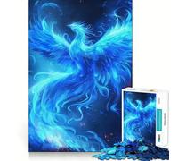 Puzzle Phoenix Neon Animal 1000 pièces pour Adolescents, Jeu de logique, Jeu de Groupe, découpe de précision, Cadeau attentionné (50x75cm)