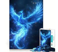 Puzzle Phoenix Neon Animal pour Adultes, 1000 pièces, Jeu de réflexion, Joie familiale, découpe de précision, Joli Cadeau (50x75cm)
