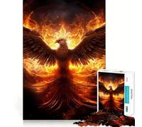 Puzzle Phoenix Respawn 1000 pièces pour Adultes Jeu de réflexion Intelligent Amusant et précis Décoration Artistique (38x52cm)