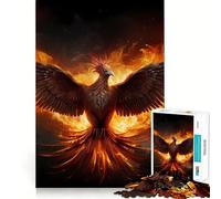 Puzzle Phoenix Respawn 1000 pièces pour Adultes, Jouet Intelligent, Passe-Temps à la Maison, Bords Lisses, Objet de Collection (50x75cm)