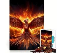 Puzzle Phoenix Respawn 1000 pièces pour Adultes Renforce la mémoire Moments de détente Bords Nets Cadeau raffiné (38x52cm)