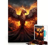 Puzzle Phoenix Respawn 1000 pièces pour Adultes, Stimulation cérébrale, Anti-Stress, décoration Murale (50x75cm)