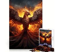 Puzzle Phoenix Respawn 1000 pièces pour Adultes, Stimulation cérébrale, Anti-Stress, décoration Murale (50x75cm)