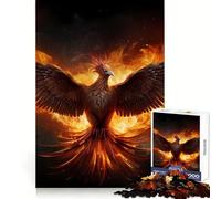 Puzzle Phoenix Respawn pour Adultes, 1000 pièces, Jeu de logique Clair, Loisir Silencieux, découpe Parfaite, Cadeau élégant (38x52cm)