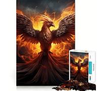 Puzzle Phoenix Respawn pour Adultes, 1000 pièces, Jouet d'entraînement cérébral, détente et création Artistique (38x52cm)