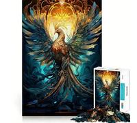 Puzzle Phoenix Resurrected 1000 pièces pour Adultes Jeu de logique Puissant et apaisant Bords Nets Cadeau touchant (50x75cm)