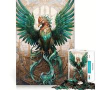 Puzzle Phoenix Resurrected 1000 pièces pour Adultes Renforce la mémoire Loisirs Amusant Qualité supérieure Cadeau élégant (38x52cm)