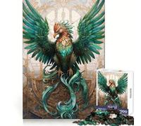 Puzzle Phoenix Resurrected 1000 pièces pour Adultes Renforce la mémoire Loisirs Amusant Qualité supérieure Cadeau élégant (38x52cm)