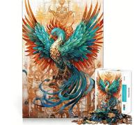 Puzzle Phoenix Resurrected de 1000 pièces pour Adultes, Jeu de réflexion et de détente, Design à Assembler, Collection d'art (38x26cm)