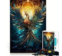Puzzle Phoenix Resurrected pour Adolescents, 1000 pièces, renforce la mémoire, Passe-Temps apaisant, qualité supérieure, Cadeau Festif (38x52cm)