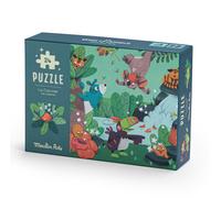 Puzzle phosphorescent La cascade 24 pcs Dans la jungle Moulin Roty
