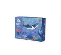 Puzzle phosphorescent Moulin Roty Sous la mer Les aventures de Paulie 24 pièces