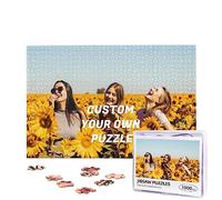 Puzzle Photo Personnalisé 300, 500, 1000 Pièces - Avec Votre Propre Image pour Adultes, Enfants, Adolescents (Paysage 1000 Pièces)
