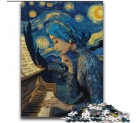 Puzzle Piano Ciel Nocturne 2000 pièces pour Adultes, Jeu Stimulant, idéal comme Cadeau pour Toute la Famille (70x100cm)