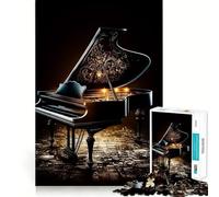 Puzzle Piano Coloré 1000 Pièces pour Adultes Jeu Intelligent et Ludique Bords Lisse Objet de Collection (38x26cm)