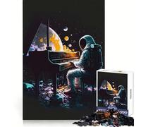 Puzzle Piano dans l'espace 1000 pièces pour Adolescents Améliore la mémoire, se détend, Bords précis, Cadeau créatif (50x75cm)