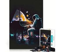 Puzzle Piano dans l'espace 1000 pièces pour Adolescents Améliore la mémoire, se détend, Bords précis, Cadeau créatif (50x75cm)