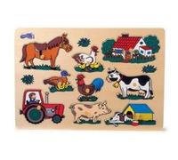 Puzzle pièces à poser La ferme - Legler G