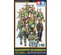 Tamiya - 32530 - Maquette - Infanterie Allemande en Manœuvre - Echelle 1:48