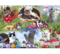 Puzzle Pièces Xxl - Chats - Puzzle 24 Pièces