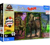Puzzle Pièces Xxl - Dinosaures Colorés - Puzzle 104 Pièces