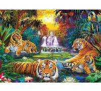 Puzzle Pièces Xxl - Tiger's Eden - Puzzle 500 Pièces