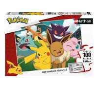 Puzzle pikachu et les pokémon 100 pcs