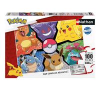 Puzzle pikachu, evoli et compagnie 100 pcs blanc TU