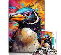 Puzzle Pingouin 1000 pièces pour Adultes, 1000 pièces, pour entraîner Votre Cerveau et Vos Mains, Cadeau d'anniversaire, 26x38cm