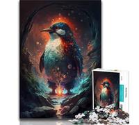 Puzzle Pingouin 1000 pièces pour Adultes, idéal comme Cadeau pour Toute la Famille (Taille 75x50cm)