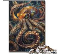 Puzzle Pingouins sous l'aurore boréale pour Adolescents, Jeu Stimulant, décoration Murale, Cadeaux d'anniversaire et de Noël Uniques (50x75cm)
