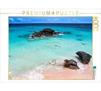Puzzle · Pink Coral Beach - Bermudes | Une illustration tirée du calendrier « Sable de corail rose · 2000 pièces · Format assemblé 90 × 67 cm · CALVENDO Puzzle