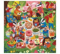Puzzle - pique-nique en forêt 500 pièces multicolor TU