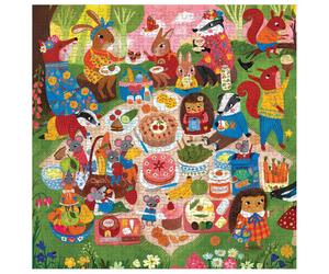 Puzzle - pique-nique en forêt 500 pièces multicolor TU