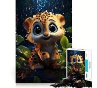 Puzzle Pixel Art Animaux pour Adolescents 1000 pièces Stimule la mémoire Détend et Amuse Cadeau élégant de qualité supérieure (38x52cm)