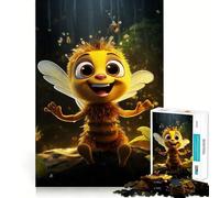 Puzzle Pixel Bee Party 1000 pièces pour Adultes, Jeu intellectuel, Amusant et apaisant, découpe précise, Cadeau de Noël (38x52cm)