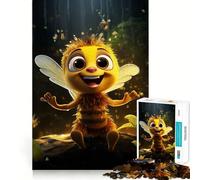 Puzzle Pixel Bee Party de 1000 pièces pour Adultes, pour développer sa mémoire et se détendre en Toute tranquillité Pièce de Collection à Assembler (50x75cm)