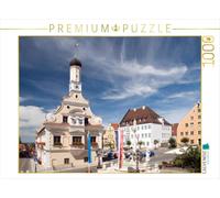 Puzzle · Place de la Mairie | 1000 pièces · Format assemblé 64 × 48 cm · CALVENDO Puzzle