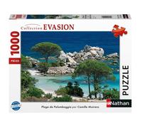 Puzzle 1000 pièces Nathan Plage de Palombaggia Corse du Sud