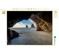 Puzzle · Plage de Wharariki | 500 pièces · Format assemblé 48 × 36 cm · CALVENDO Puzzle