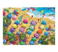 Puzzle plaisirs dete a la plage 1000 pieces - Eurographics G