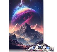 Puzzle planétaire 1000 pièces Pays des Merveilles pour Adultes, Jouets éducatifs, Jeux, Cadeaux de Noël (38 x 26 cm)