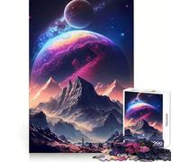 Puzzle planétaire Wonderland 1000 pièces pour Adultes Jeu de logique Loisirs agréables Bords Nets (50x75cm)