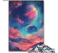 Puzzle Planète Colorée 2000 Pièces pour Adultes et Adolescents, à partir de 14 Ans, Décoration Murale, Cadeaux Uniques pour Anniversaire et Noël (70x100cm)