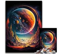 Puzzle Planète Géante Gazeuse 1000 pièces pour Adultes, idéal pour Les réunions de Famille, Les Anniversaires et Les Vacances 50x75cm/19,68x29,52 Pouces