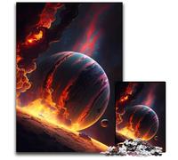 Puzzle Planète Géante Gazeuse 1000 Pièces pour Adultes Puzzles pour Adultes Activité Familiale Amusante, Défi Cérébral, Cadeau Parfait pour Adolescent 50x75cm/19,68x29,52 Pouces