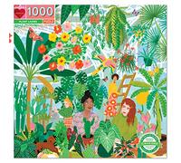 eeBoo- eeBoo's and Love Plant Ladies 1000 Piece Square Adult Jigsaw Puzzle, 0689196510403, 1 EA