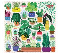 Puzzle - Plantes Heureuses Multicolor TU