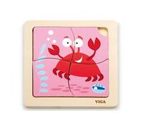 Viga - Puzzle 4 pièces Crabe